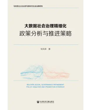 書封 大数据社会治理精细化：政策分析与推进策略